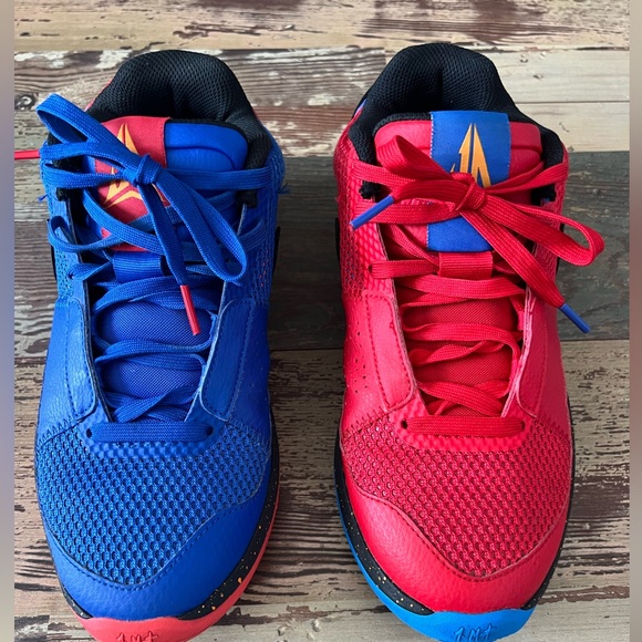 Nike JA 1 Hunger Royal Black Red Sneakers - Picture 2 of 8